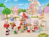 Sylvanian Families Amusement Park Shop Popcorn ST Mark Certified Toy Dollhouse for Ages 3 and Sylvanian Epoch "Ponpon! Cycle" Mi-90 Up, Families,
