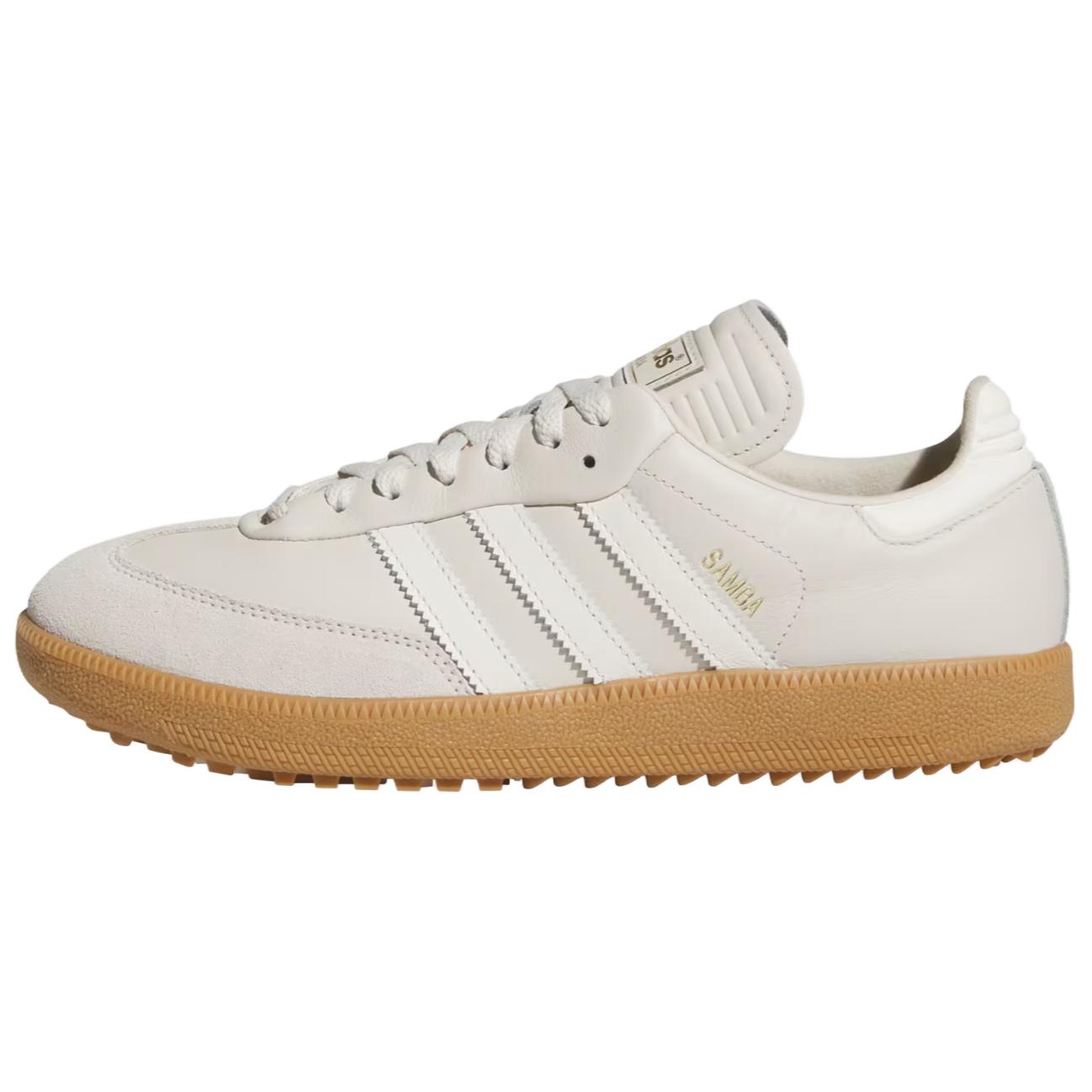 adidas Samba Бесшиповые Гольф Алюминий Цвет Off White Резина Унисекс Кроссовки Серый JH6152 43⅓