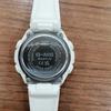 Used CASIO WHT/MSG-W100 GMS BABY-G G-SHOCK