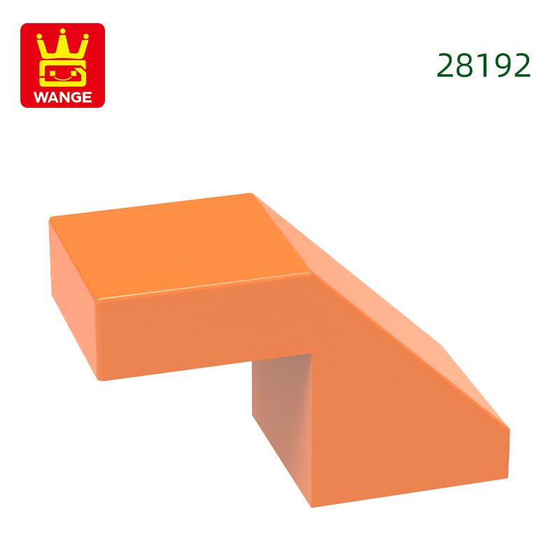 

non-toxic 238Pcs/lot 28192 Slope 2x1 with Cutout without Stud Blocks Color Accessories Compatible with Brick Children Toys Assembly about 238pcs