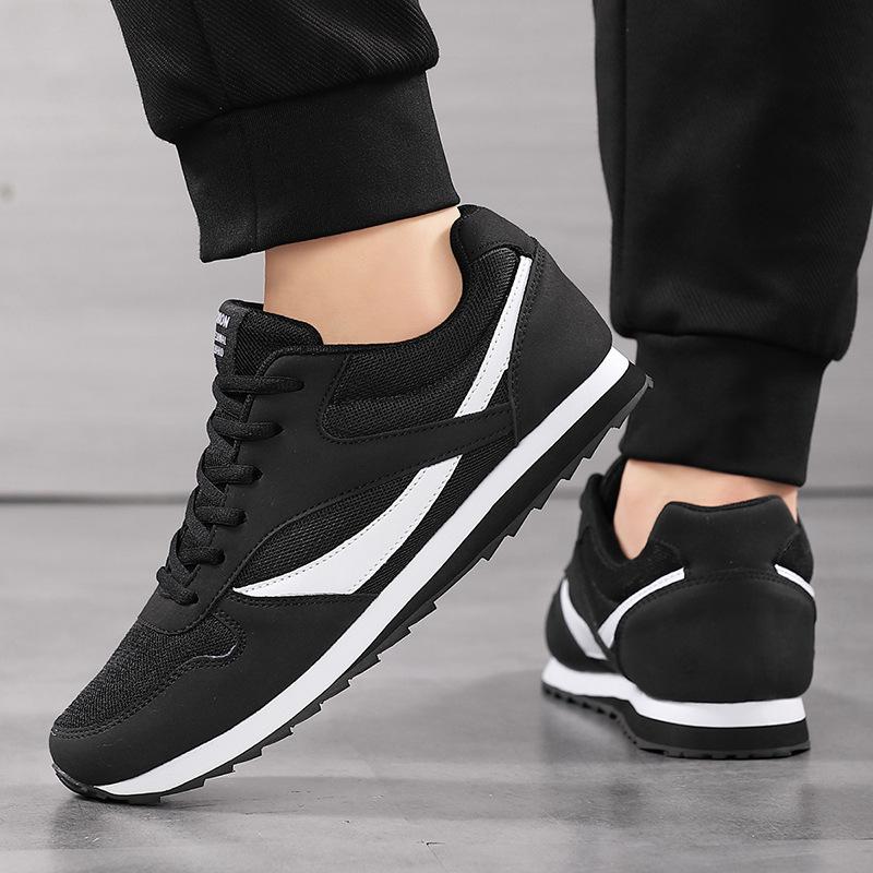 2025 Spring New Large Sports Shoes for Men and Women Couple's Running Shoes Fashionable Lightweight Breathable and Casual Forrest Gump Shoes