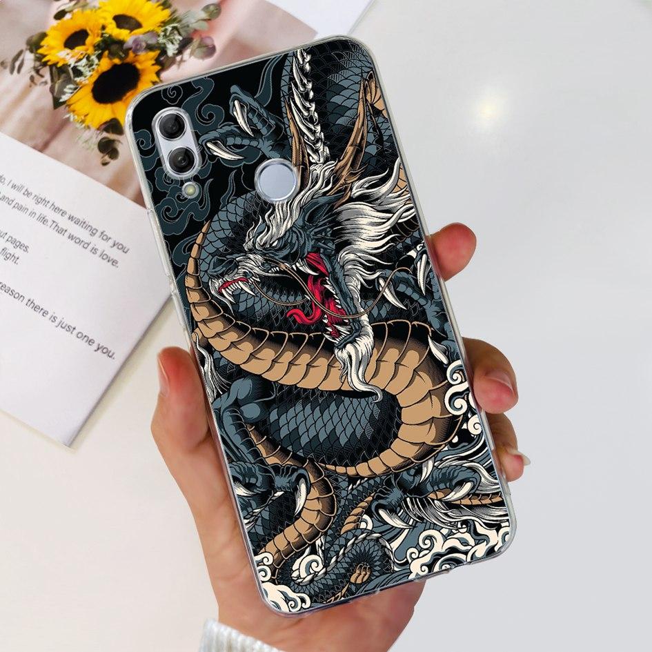 Für Honor 10 Lite Hülle HRY-LX1 HRY-LX2 Abdeckung Mode Schmetterling Transparentes Silikon Hüllen Für Honor 10 10i Honor10 Bumper