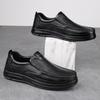 Fashion Summer New Mens Genuine Leather Shoes Soft Soled Casual Flats Outdoor Walking Loafers Comfort Fashion Hiking Footwear Moccasins