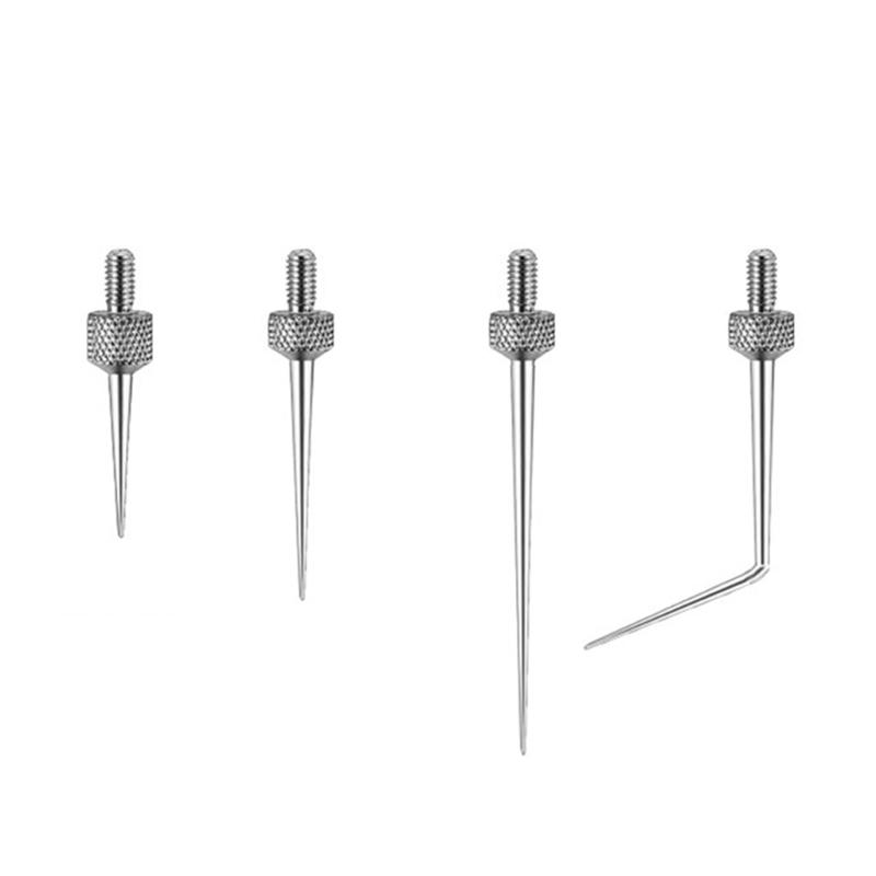 Needle Contact Point Sets for Dial Indicators Depth Gauge 4-48UNF Thread Shank 0.15mm 0.3mm 1.0mm 1.5mm 2.0mm Diameter