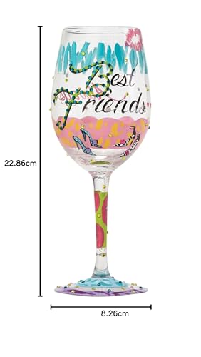 Lolita Wine Glass "BEST FRIENDS ALWAYS" 4053096