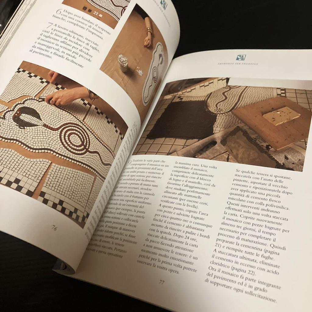 [USED] Italian version Mosaic art design collection MOSAICI