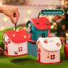 Christmas Eve Apple Gift Box - Creative Little House Candy Packaging for Kids