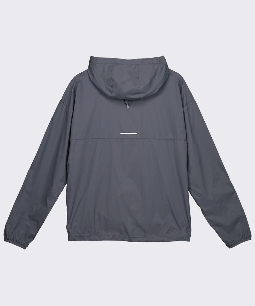 Lazybee [Summer] Ultralight Packable Air Glide Reflect Windbreaker Jacket W Charcoal