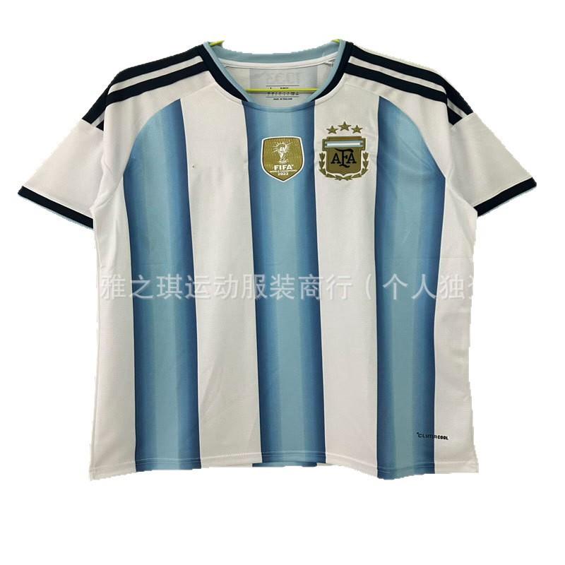 Národní tým Argentiny 2026 Domácí Venkovní Fotbalový Dres Pánský Krátký Rukáv Fotbalová Súprava Tréninkové Oblečení Velikost S-XXL