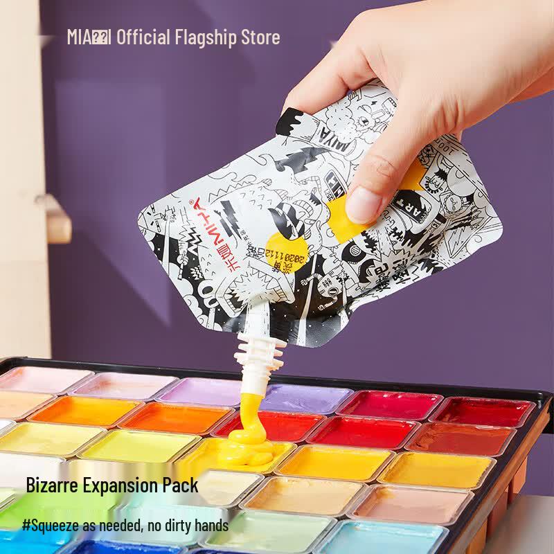 MIYA Portable Gouache Paint Refill Pouch