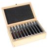 10 Pair 1/8 X 4-In Precision Parallel Set .001" Hardened Steel In Case Steel New