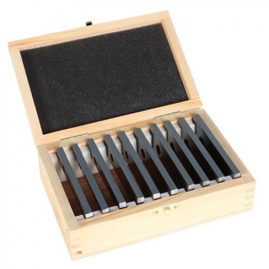 10 Pair 1/8 X 4-In Precision Parallel Set .001" Hardened Steel In Case Steel New