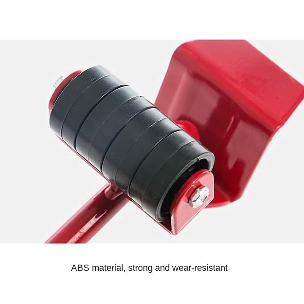 Möbelroller mit Rädern Schwerlast Möbelheber und Gleiter-Set Ergonomischer Griff Möbeltransportroller Werkzeuge zum Tragen