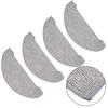 4 Pack Mop Cloth Replacement for Vexilar W9 Robot Vacuum Cleaner Microfiber Pads for Consistent and Hygienic Floor Cleaning