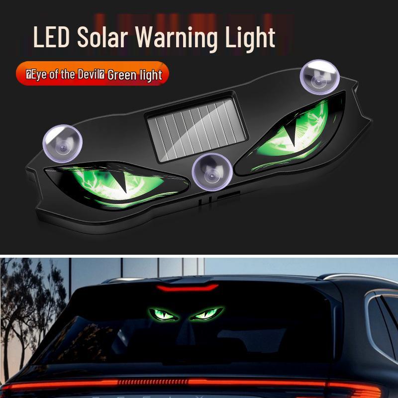 LED Solar Car Warning Light - Devil's Eye Nine-Tailed Fox 
