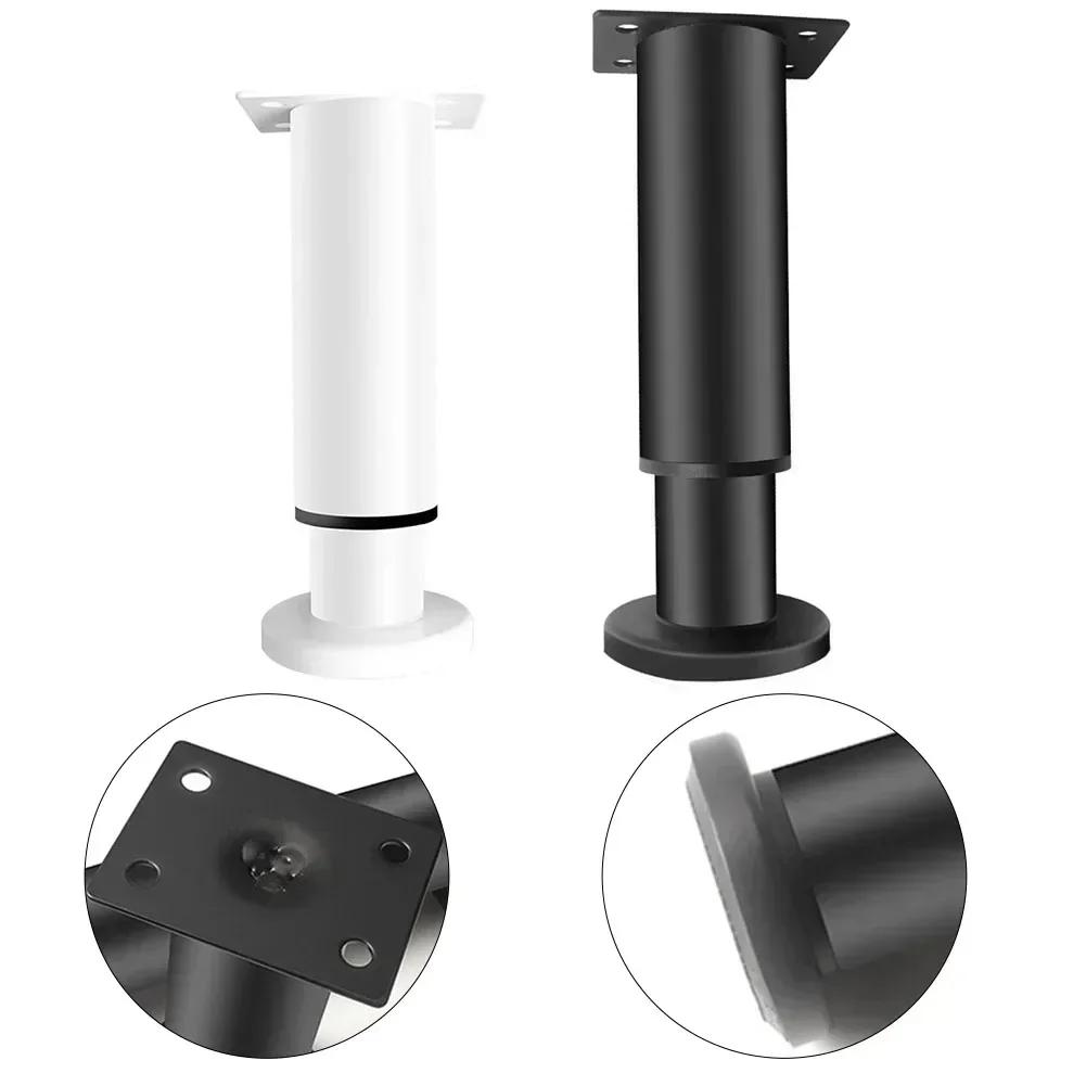 Pata de Soporte Telescópica para Viga de Cama Muebles Pata de Sofá Reforzada Ajustable Fondo de Cama Soporte de Carga Herrajes