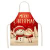 Linen Anti-Fouling Kitchen Apron with Halter Neck