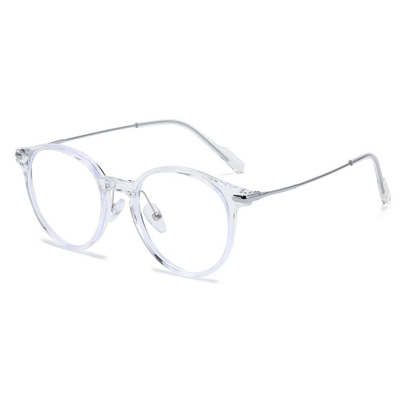 Black Gold Frame Anti Blue Rays Oval Prescription Glasses For The Nearsighted Women Men Myopia Spectacles 0 -0.5 -0.75 To -6.0