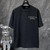 GZ-8952 CHROME HEARTS 2025 Sommer Neue Hohe Qualität Baumwolle Rundhals Lose Große Größe männer und frauen T-shirt Paar t-shirt