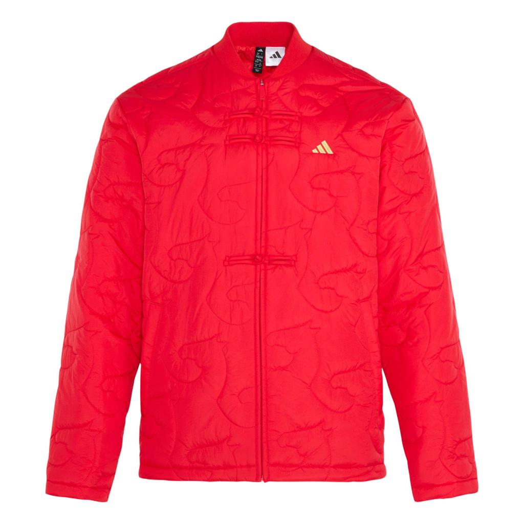 adidas CNY NYR Quilted Jacket Better Scarlet KQ5096