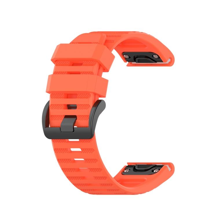 For Garmin Fenix 3 26mm Silicone Watch Band
