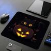 Halloween Cute Black Cat Mouse Pad Cartoon Square Gaming Desk Mat Non-Slip Rubber Keyboard Pad for Office Table Decor Mousepad