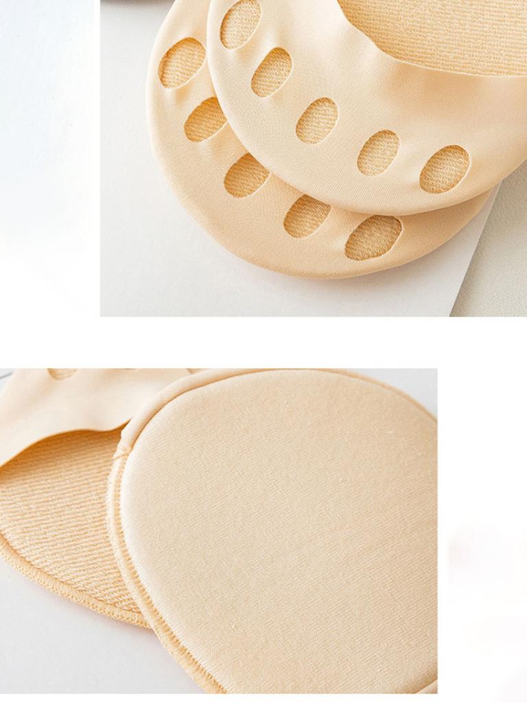 Five Toes Forefoot Pads for Women High Heels Half Insoles Calluses Corns Foot Pain Care Absorbs Shock Toe Pad