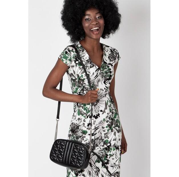 Платье Perso с V-образным вырезом