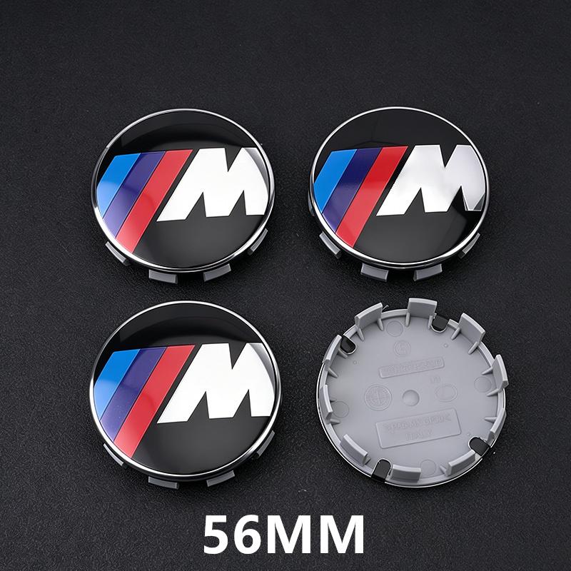 FA5For BMW F15 F25 F26 E83 E84 X1 F31 F49 M E62 F10 F20 F30 F40 4pcs 56/60MM Wheel Center Caps Hub Car Rims Dust-proof Cover Hubcap