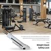 Steel Weight Stack Gym Pin with Comfort Handle Anti-Rust Advanced Muscle Engagement Weight Plate for Weight Reduction Latch