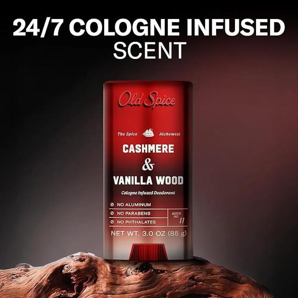 OLD SPICE Aluminum-Free Men's Deodorant Vanilla Wood 85ml