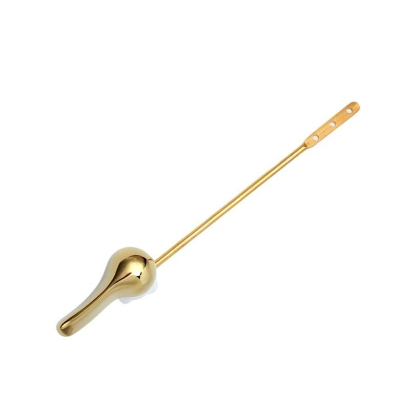 652F Sturdy Toilet Lever Side Mounted Easy Installation Toilet Tanks Lever Bathroom Accessory with Most Toilets Daily Use