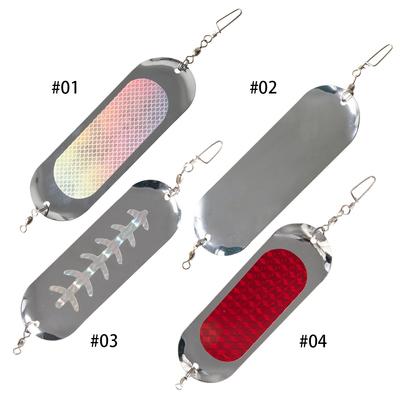 Fishing Flashers Metal Flash Board Rotating Fishing Diver Plate Attract Fish Fishing Dodger Flasher Fishing Accessories