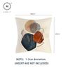 Homlly Dotti Abstract Mid Century Cushion Pillow Cover (X2PCS)