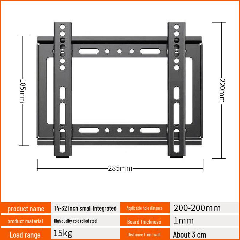 Universal Thickened TV Wall Mount and Monitor Bracket