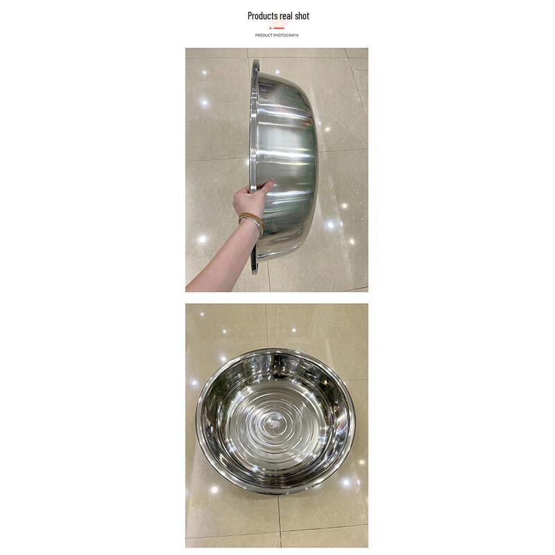 Junminte 304 Edelstahl Rundbecken