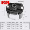 Universal Adjustable Oil Filter Wrench Set for 60mm-80mm Removal Tool Cap 1/2"