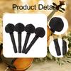 4 Pieces Cello Fiddle Tuning Peg Set String Instrument Accessories Sturdy Mechanical