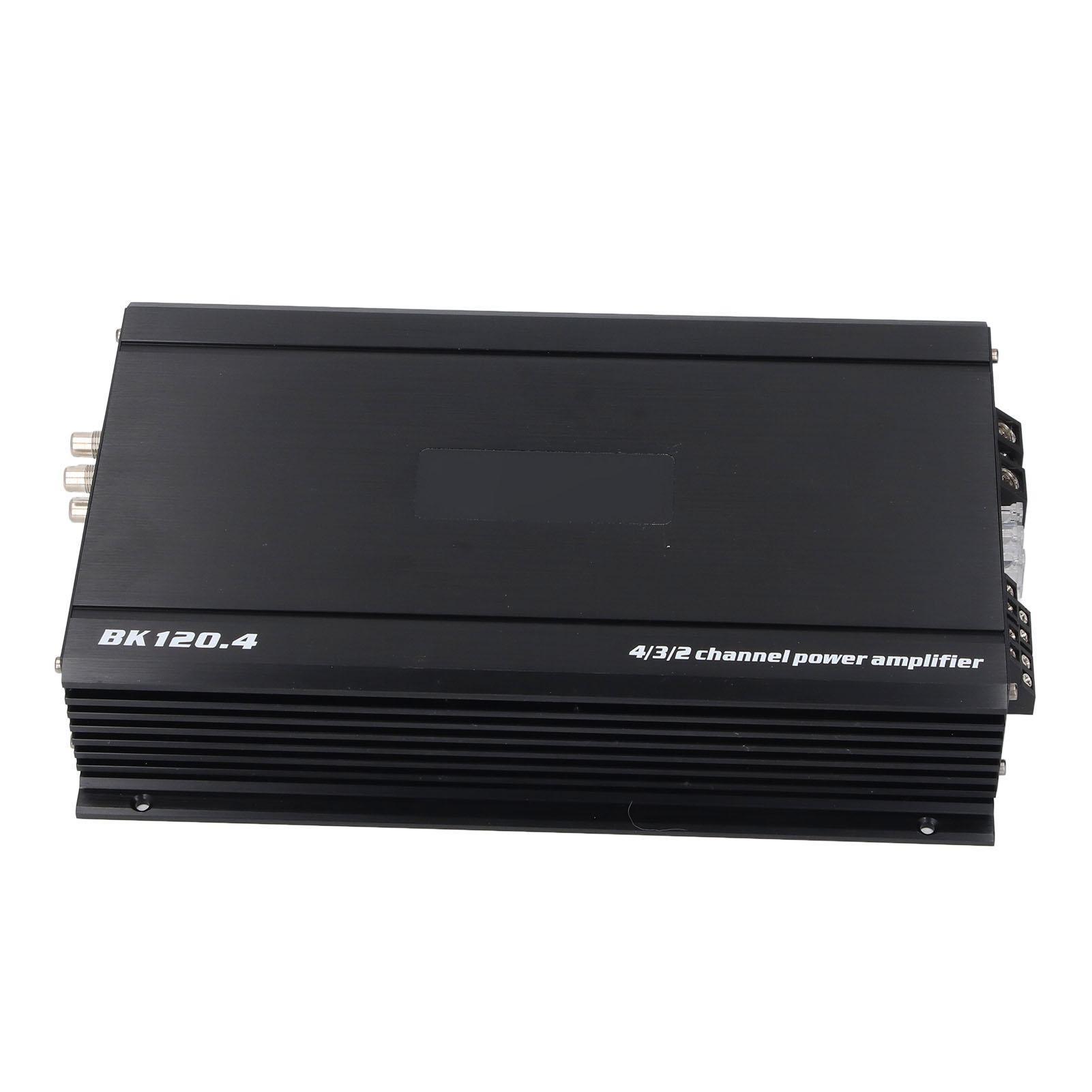 

4 Channel Car Amplifier 2000W High Power DC 12V Subwoofer Amplifier for Car Truck Boat UTV Motorcycle