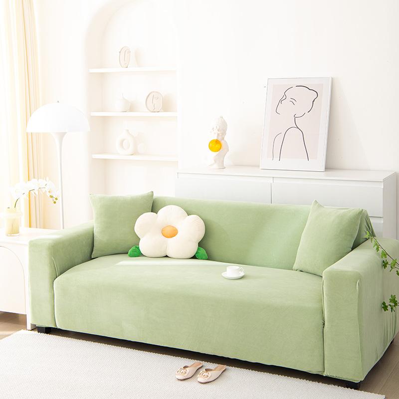 

Чехол для дивана Универсальный универсальный чехол для ленивого дивана с полным покрытием Чехлы для дивана Four Seasons Универсальная подушка для дивана Эластичный чехол Тканевый сплошной цвет 90-140cm