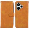 For Xiaomi Poco M6 Plus 5G/Redmi 13 5G/4G/Note 13R 5G Case PU Leather Wallet Protective Phone Cover Calf Texture