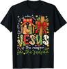 Jesus Is The Reason for The Season Christian Christmas T-Shirt