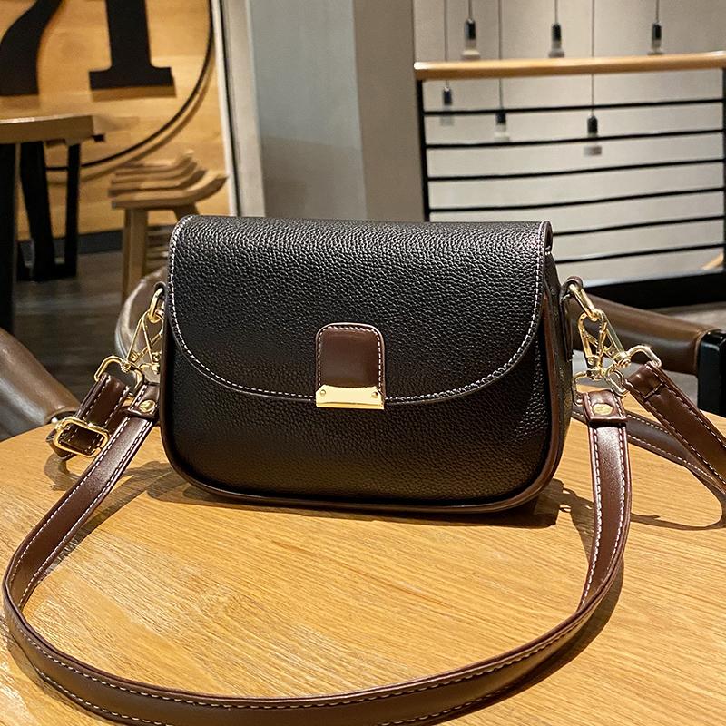 2023 Female Small Cross Body Bag PU Leather Vintage Purses Handbag High Quality Messenger Shoulder Bag Elegant Bag for Women