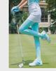TYGJ Dámské golfové legíny s ochranou proti slunci - Letní prodyšné ledové hedvábí, nášlapné kalhoty