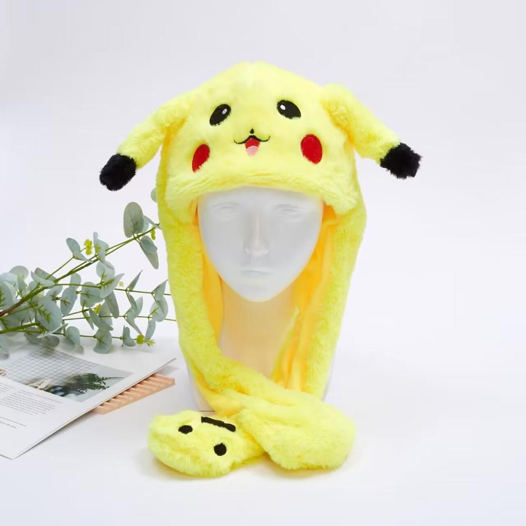 Rozkošná čepice s ušima Pikachu, Zajíčka a Vánočního Draka pro děti