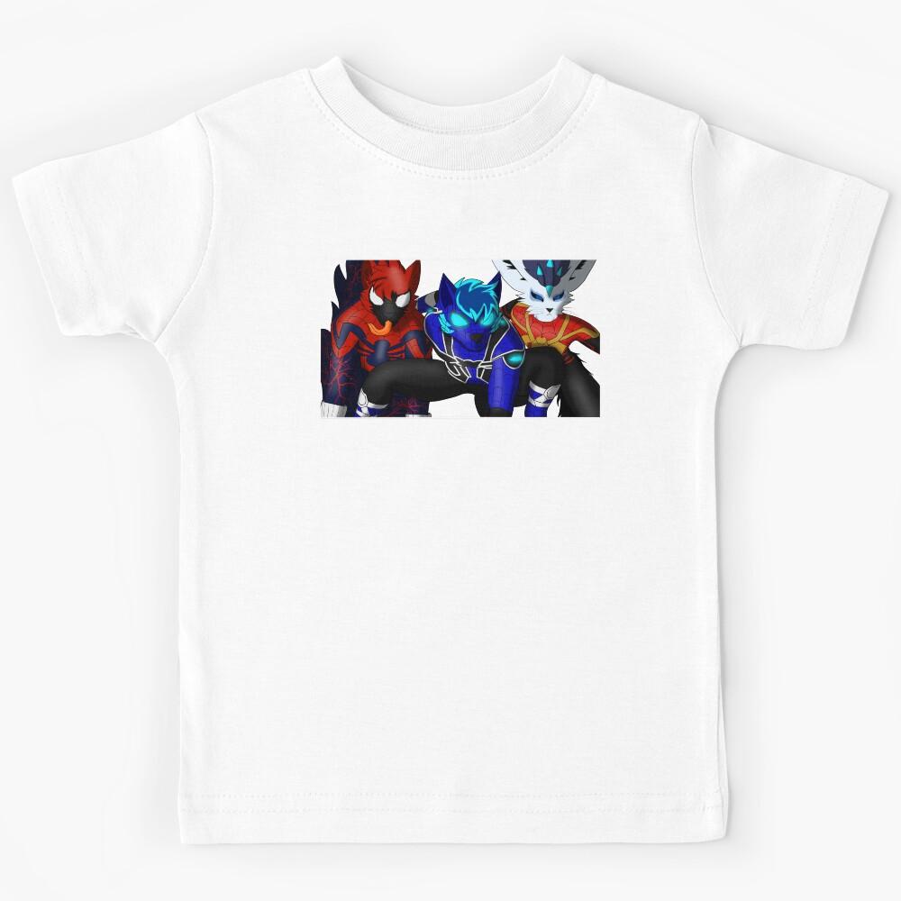 Spider-Furs: Team Up Kids T-Shirt 100