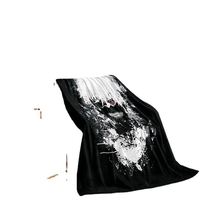 Tokyo Ghoul Series Flannel Blanket 3D Printed Sofa Blanket Thickened Blanket