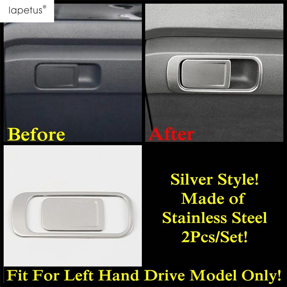 Stainless Steel Accessories For Volkswagen T-Roc T Roc 2018 - 2025 Glove Box Sequin / Dashboard Air AC Vent Panel Cover Trim