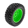 4 adet 138Mm 1/7 Çöl Kısa Kulvar Kamyon Lastiği 17Mm Tekerlek Hex Değiştirme ARRMA Mojave TRAXS UDR