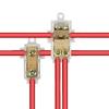Block Elektrischer Kabelabzweigkasten Block Hochleistungs-Verzweigungsklemme Schnellklemme Klemmenblock T-Typ Verdrahtungsklemme